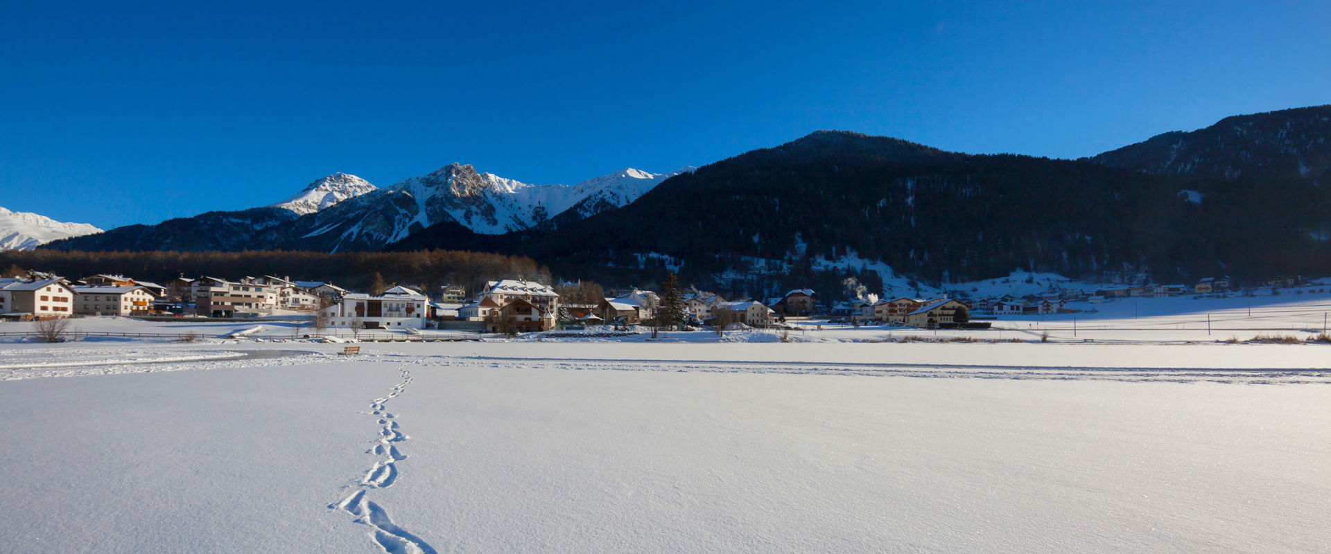 St. Valentin auf der Haide St. Valentin auf der Haide in winter.