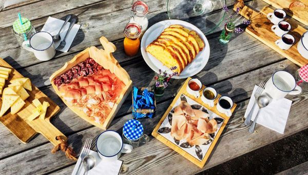Ontbijt en brunch op de alm