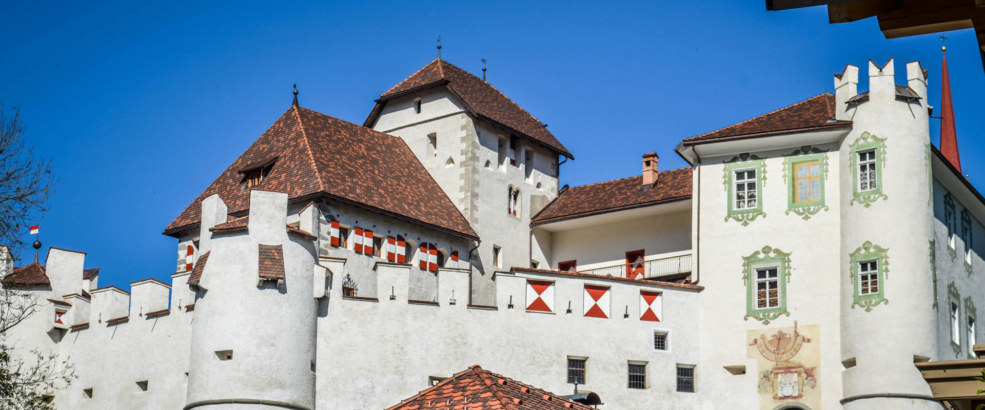 Ehrenburg Castle View of Ehrenburg Castle.